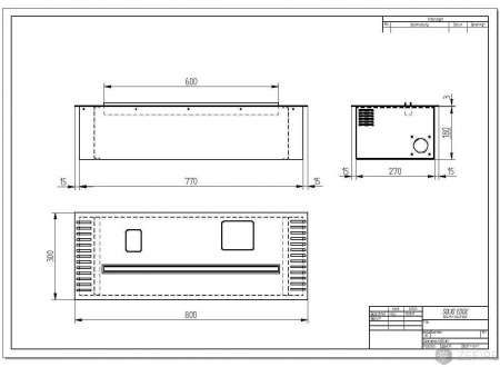 Автоматический биокамин ZeFire M 800 Автоматический биокамин ZeFire M 800 по цене 209 000 руб.