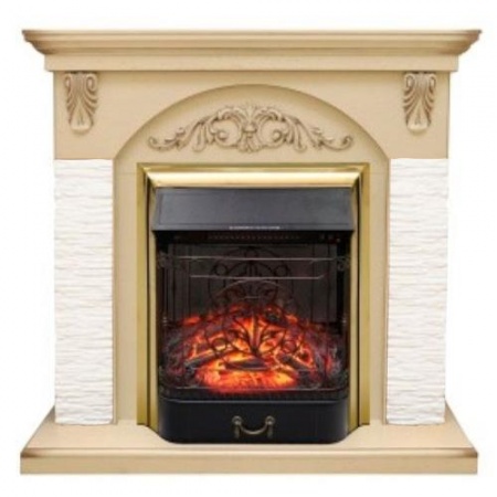 Bern мелкий сланец (слоновая кость)+Majestic FX Brass Bern мелкий сланец (слоновая кость)+Majestic FX Brass