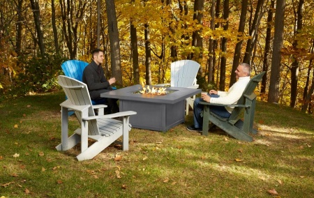 Стол-камин газовый NapoLEOn Victorian 107х107 см