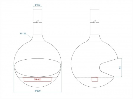 Биокамин подвесной СФЕРА 800 по цене 205 000 руб.