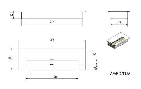 Прямоугольный контейнер Grand, TUV Прямоугольный контейнер Grand, TUV по цене 11 830 руб.