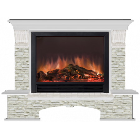 Бостон Грот однотонный Ш-33 (беленый дуб)+Sharm 33 BL