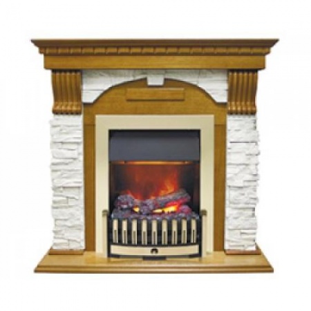 Dublin арочный сланец белый (дуб)+Danville Brass