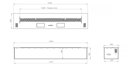 Автоматический биокамин 1400 Premium по цене 414 501 руб.