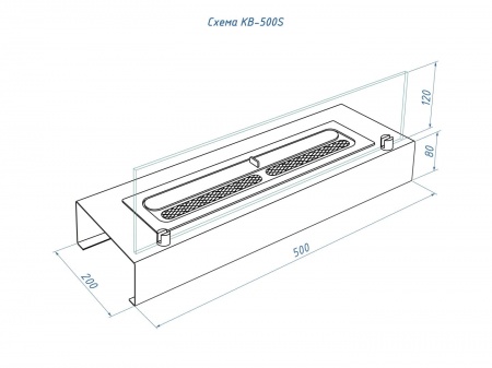 Каминная вставка Lux Fire 500 S по цене 22 264 руб.