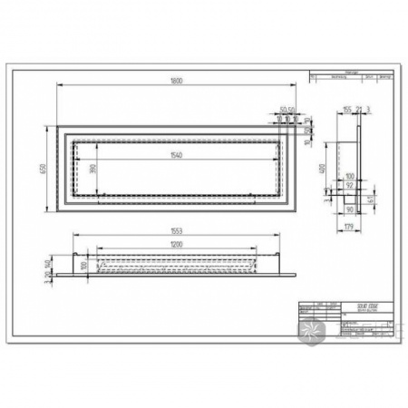 Биокамин ZeFire Sirius 1800 по цене 64 800 руб.