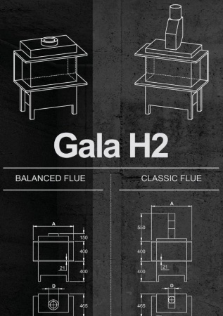 
Газовая топка Vero Design GA 8 H2