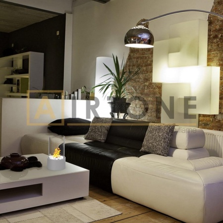 Биокамин настольный Airtone – Rond white Биокамин настольный Airtone – Rond white по цене 8 000 руб.