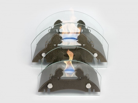 Настольный биокамин Lux Fire "Царский мост" M Бронза по цене 13 305 руб.