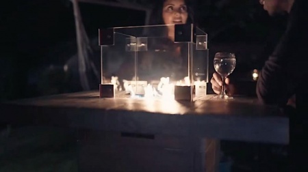 Газовый стол-камин Lounge Table Lime Газовый стол-камин Lounge Table Lime