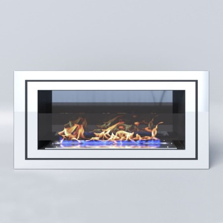 Биокамин "Русский огонь" Стенли 800V встраиваемый с защитным стеклом по цене 34 850 руб.