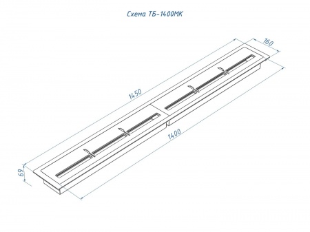 Топливный блок GOOD FIRE 1400 МУ по цене 82 100 руб.