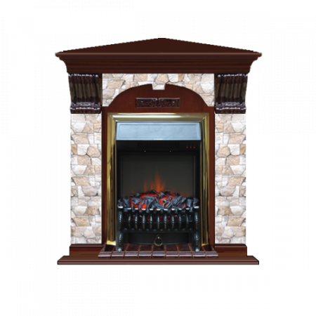 Арочный Арбат угловой (красное дерево)+Fobos Brass Арочный Арбат угловой (красное дерево)+Fobos Brass