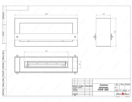 Биокамин SteelHeat WALL FRAME ONE 1000 белый, стекло, стемалит Биокамин SteelHeat WALL FRAME ONE 1000 белый, стекло, стемалит по цене 64 470 руб.